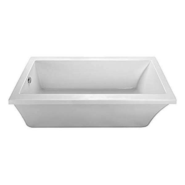 Reliance Reliance R6632CRFS-B End Drain Freestanding Soaking Tub; Biscuit R6632CRFS-B